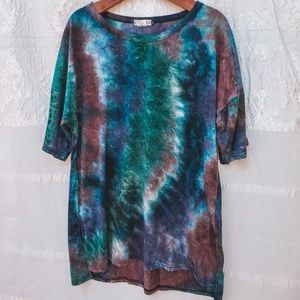 Oversized Tie Dye T-shirt//Dress